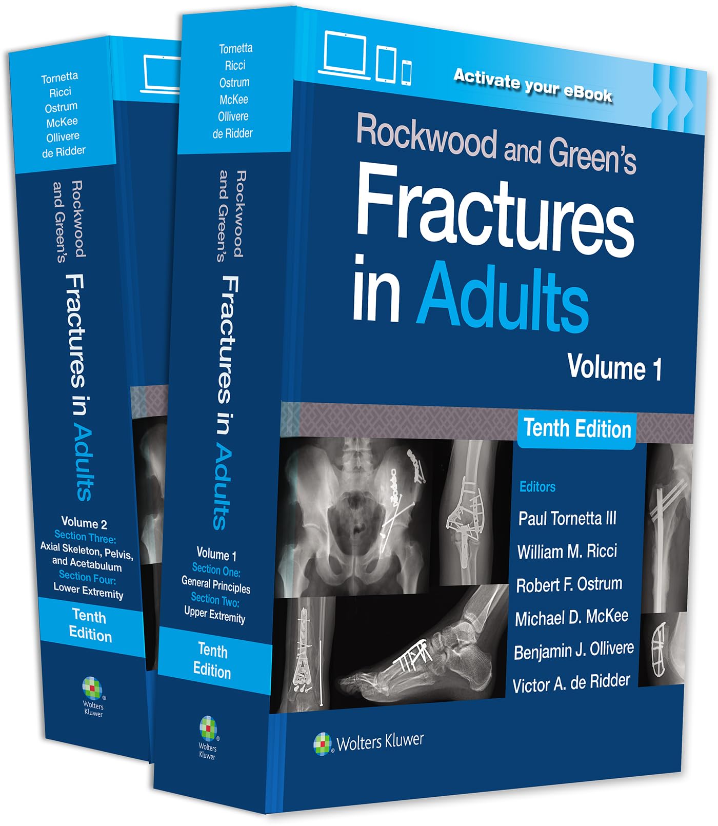 Rockwood and Green's Fractures in Adults: Print + eBook with